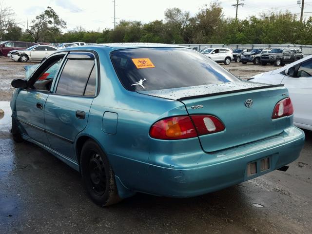 1NXBR12E6XZ189135 - 1999 TOYOTA COROLLA VE BLUE photo 3