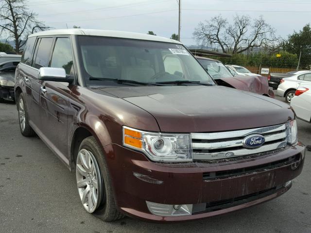 2FMEK63C09BA06929 - 2009 FORD FLEX LIMIT MAROON photo 1