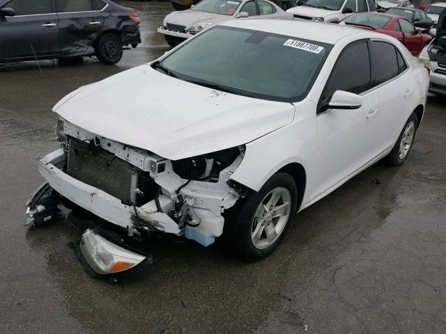 1G11C5SL4EF235997 - 2014 CHEVROLET MALIBU 1LT WHITE photo 2