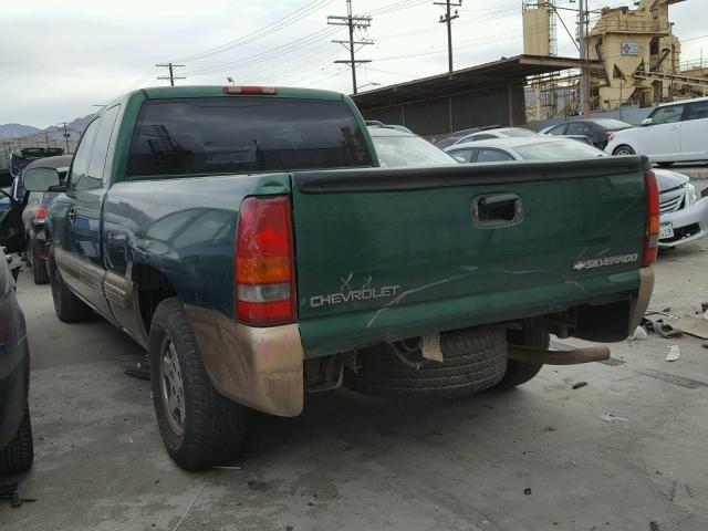 2GCEC19TXX1148784 - 1999 CHEVROLET SILVERADO GREEN photo 3