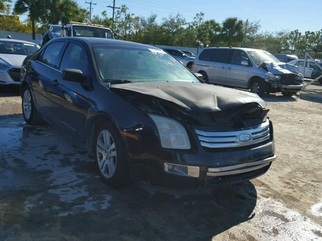 3FAHP081X6R167816 - 2006 FORD FUSION SEL BLACK photo 1