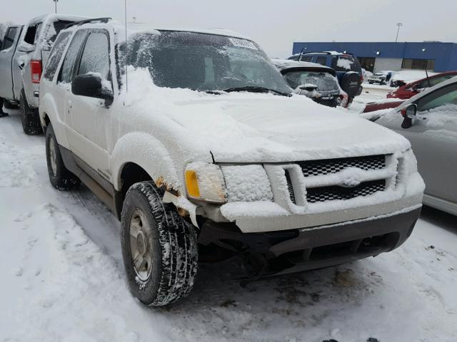 1FMYU70E82UB91038 - 2002 FORD EXPLORER S WHITE photo 1