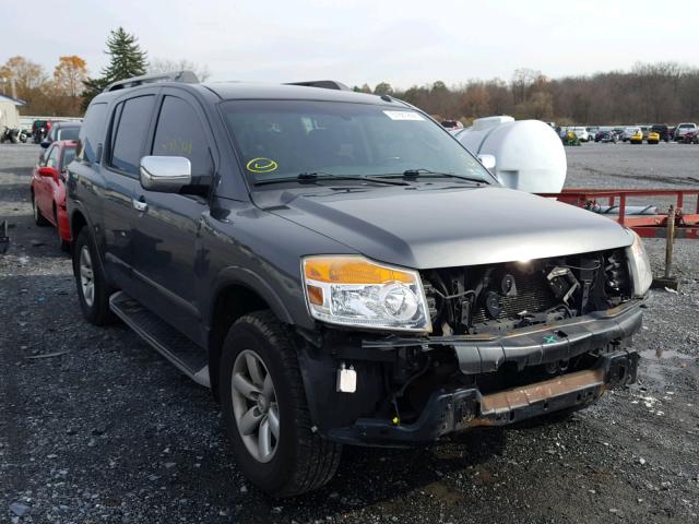 5N1AA0NC8AN613908 - 2010 NISSAN ARMADA SE CHARCOAL photo 1