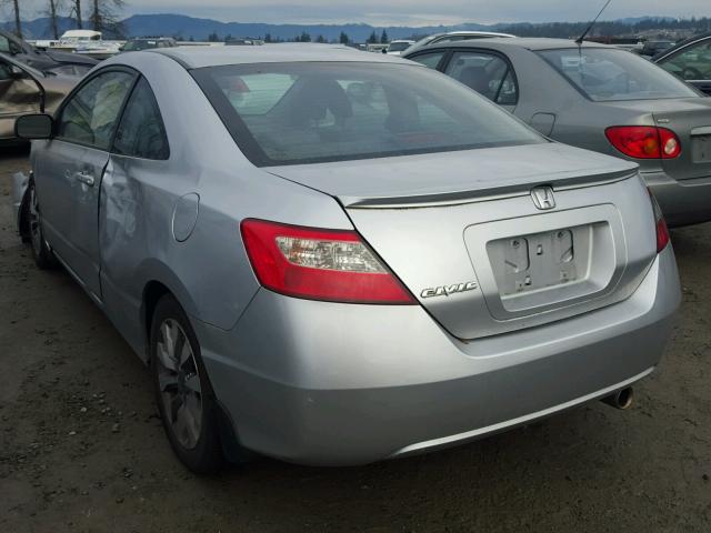 2HGFG12959H517330 - 2009 HONDA CIVIC EXL SILVER photo 3