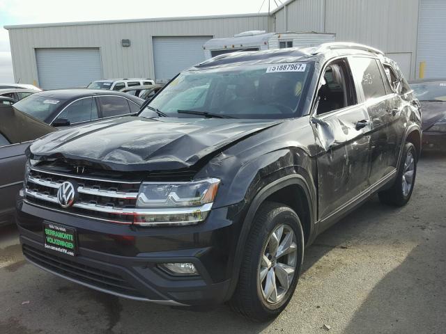 1V2KR2CA7JC515901 - 2018 VOLKSWAGEN ATLAS SE BLACK photo 2