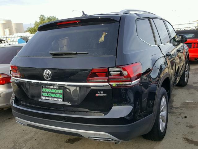 1V2KR2CA7JC515901 - 2018 VOLKSWAGEN ATLAS SE BLACK photo 4