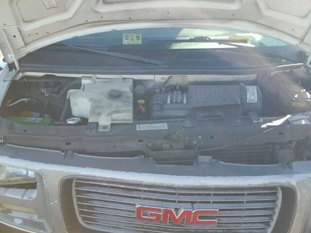 1GTHG39R811181393 - 2001 GMC SAVANA G35 WHITE photo 7