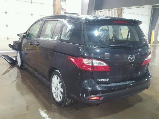 JM1CW2CL7D0151663 - 2013 MAZDA 5 BLACK photo 3