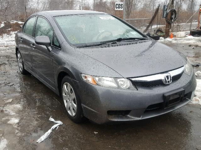 2HGFA1F51AH310754 - 2010 HONDA CIVIC LX GRAY photo 1