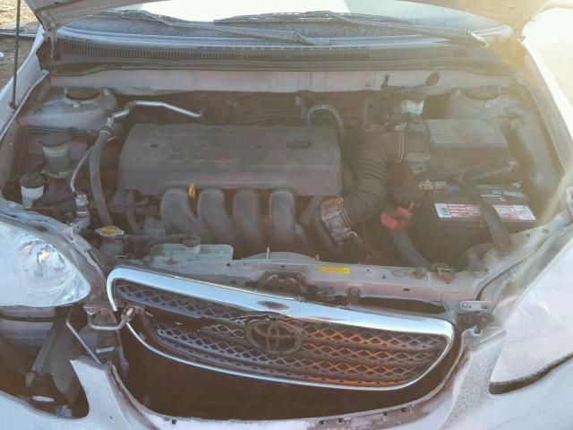 1NXBR30E76Z672565 - 2006 TOYOTA COROLLA CE SILVER photo 7