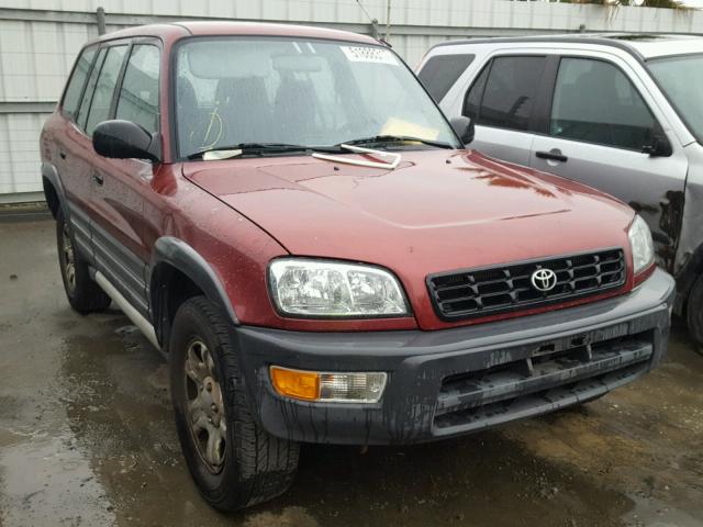 JT3GP10V1W7036229 - 1998 TOYOTA RAV4 RED photo 1