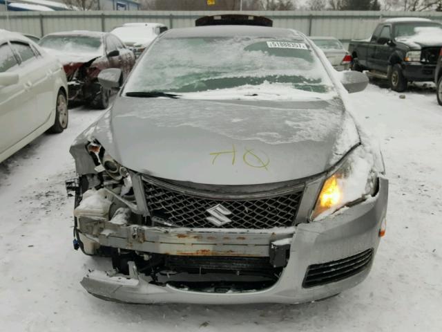 JS2RF9A11B6110269 - 2011 SUZUKI KIZASHI S SILVER photo 9