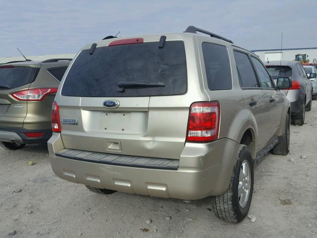 1FMCU0D7XBKA56670 - 2011 FORD ESCAPE XLT TAN photo 4