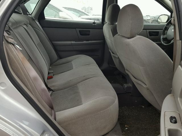 1FAFP56U17A191631 - 2007 FORD TAURUS SEL GRAY photo 6