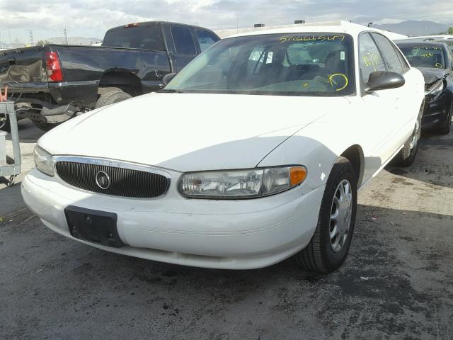 2G4WS52J341269672 - 2004 BUICK CENTURY CU WHITE photo 2