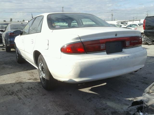 2G4WS52J341269672 - 2004 BUICK CENTURY CU WHITE photo 3