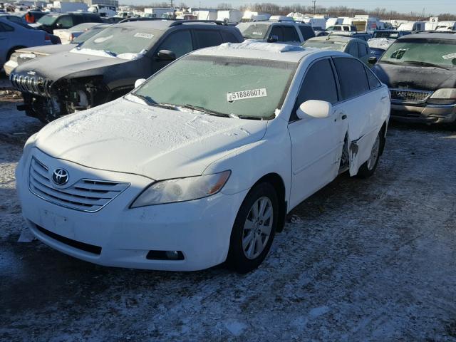 4T1BK46K87U530136 - 2007 TOYOTA CAMRY NEW WHITE photo 2