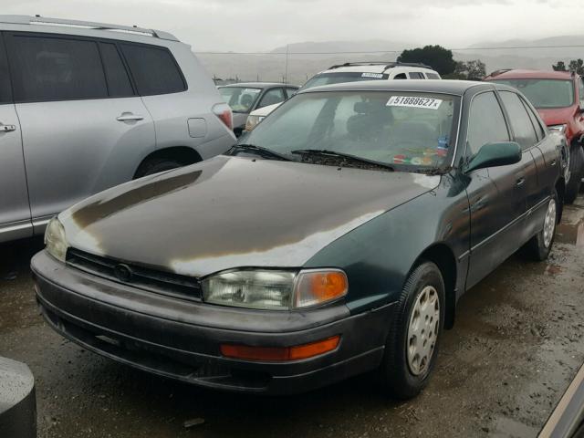 JT2BG12K1T0384506 - 1996 TOYOTA CAMRY DX GREEN photo 2