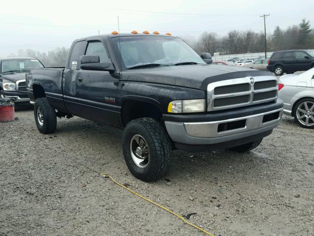 1B7KF23681J522227 - 2001 DODGE RAM 2500 BLACK photo 1