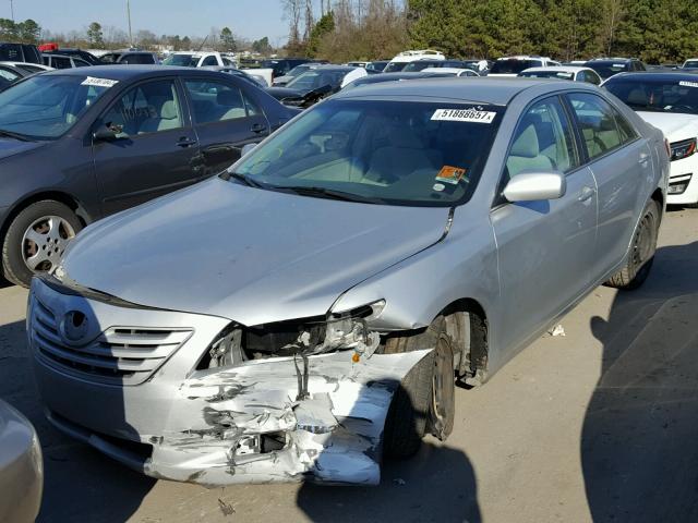 4T1BE46K78U739862 - 2008 TOYOTA CAMRY CE SILVER photo 2