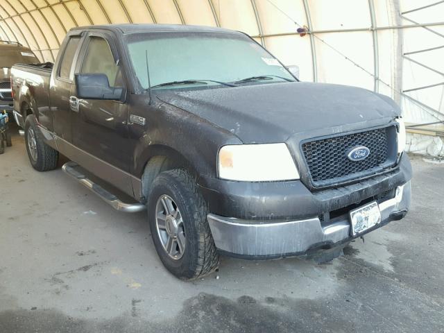 1FTPX12505NB21730 - 2005 FORD F150 GRAY photo 1