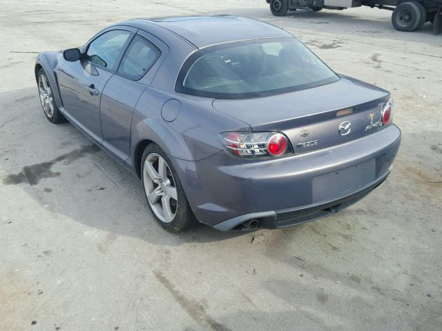 JM1FE173760207463 - 2006 MAZDA RX8 GRAY photo 3