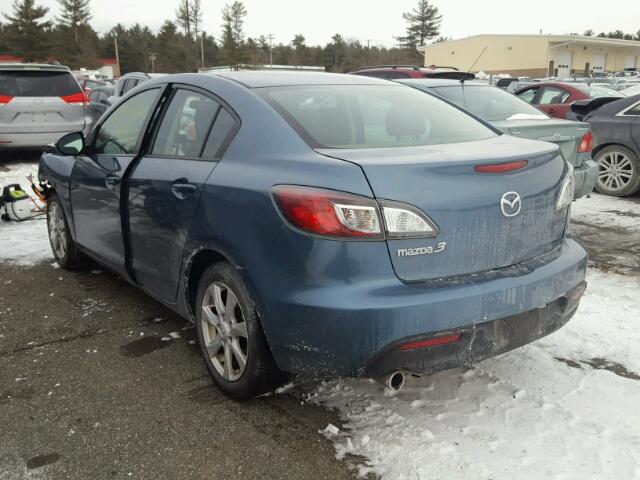 JM1BL1VG1B1363027 - 2011 MAZDA 3 I BLUE photo 3