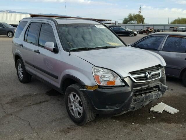 JHLRD78854C048745 - 2004 HONDA CR-V EX SILVER photo 1