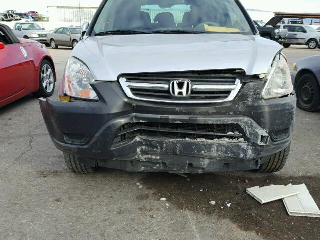 JHLRD78854C048745 - 2004 HONDA CR-V EX SILVER photo 9