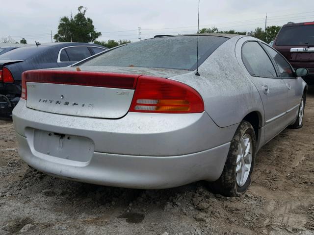 2B3HD46R02H262895 - 2002 DODGE INTREPID S SILVER photo 4