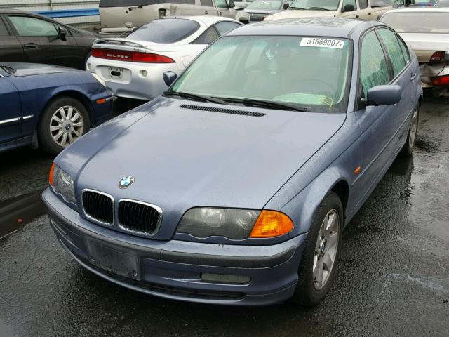 WBAAM3344YCA89994 - 2000 BMW 323 I BLUE photo 2