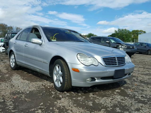 WDBRF61J53F348506 - 2003 MERCEDES-BENZ C 240 SILVER photo 1