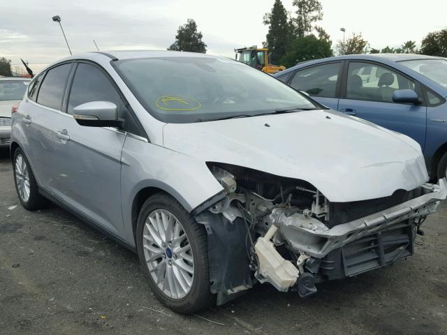 1FAHP3M23CL368063 - 2012 FORD FOCUS SEL SILVER photo 1