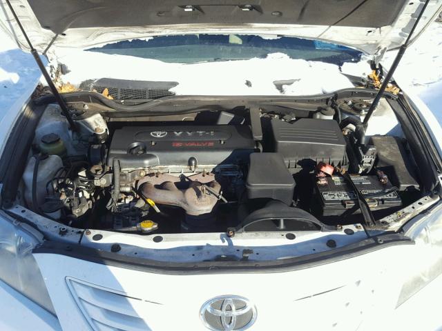 4T1BE46K77U691973 - 2007 TOYOTA CAMRY NEW WHITE photo 7