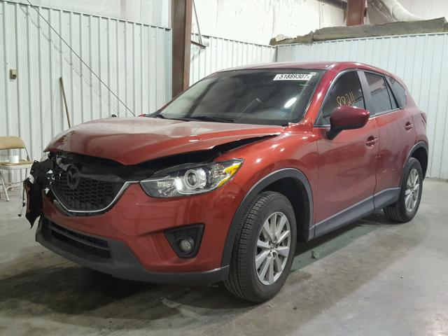 JM3KE2CY6F0436682 - 2015 MAZDA CX-5 TOURI RED photo 2