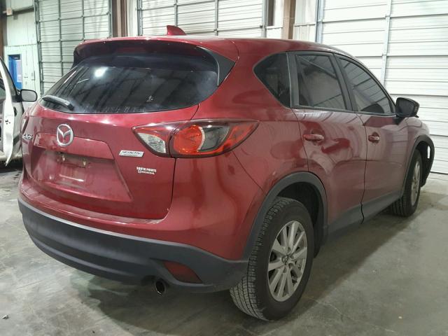 JM3KE2CY6F0436682 - 2015 MAZDA CX-5 TOURI RED photo 4