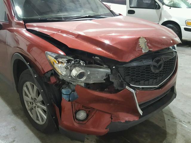 JM3KE2CY6F0436682 - 2015 MAZDA CX-5 TOURI RED photo 9