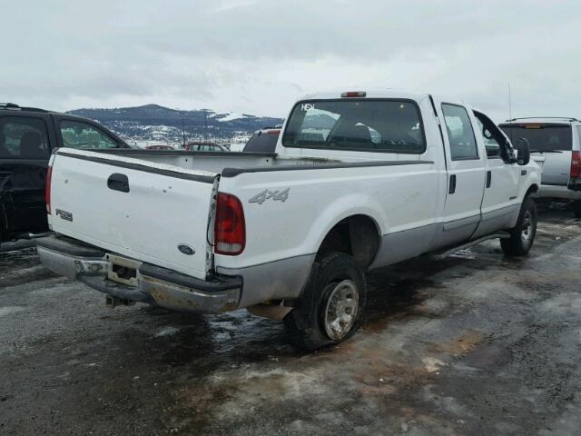 1FTSW31F22EB05432 - 2002 FORD F350 SRW S WHITE photo 4