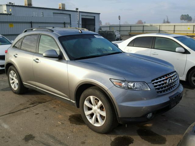 JNRAS08W95X206391 - 2005 INFINITI FX35 GRAY photo 1