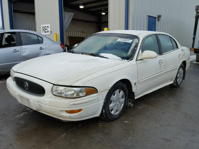 1G4HP54KX14158391 - 2001 BUICK LESABRE CU WHITE photo 2