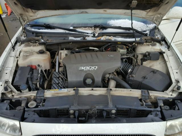 1G4HP54KX14158391 - 2001 BUICK LESABRE CU WHITE photo 7