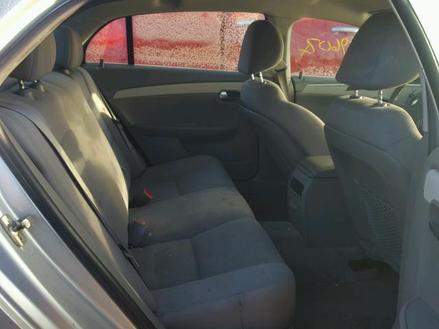 1G1ZA5EK5A4154119 - 2010 CHEVROLET MALIBU LS ვერცხლისფერი ფოტო 6