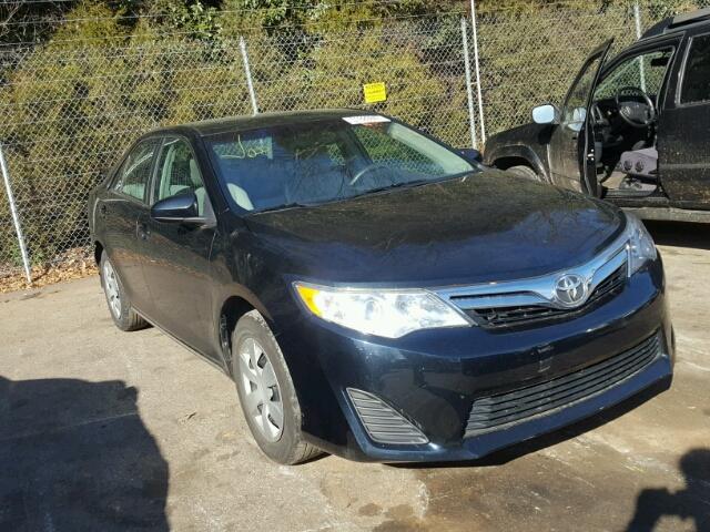 4T1BF1FK6EU382777 - 2014 TOYOTA CAMRY L BLUE photo 1