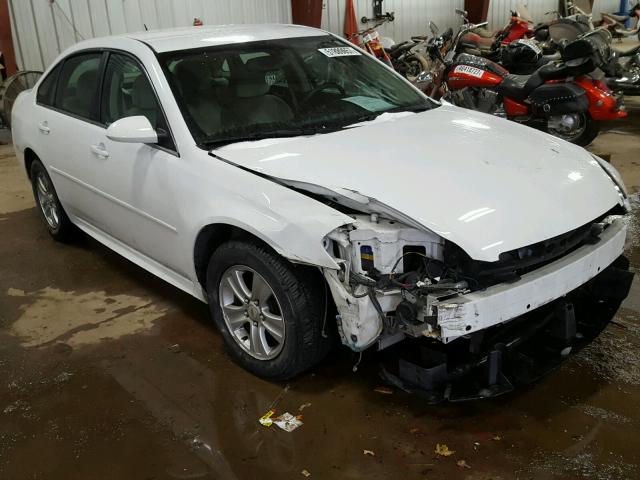 2G1WF5E37C1326727 - 2012 CHEVROLET IMPALA LS WHITE photo 1