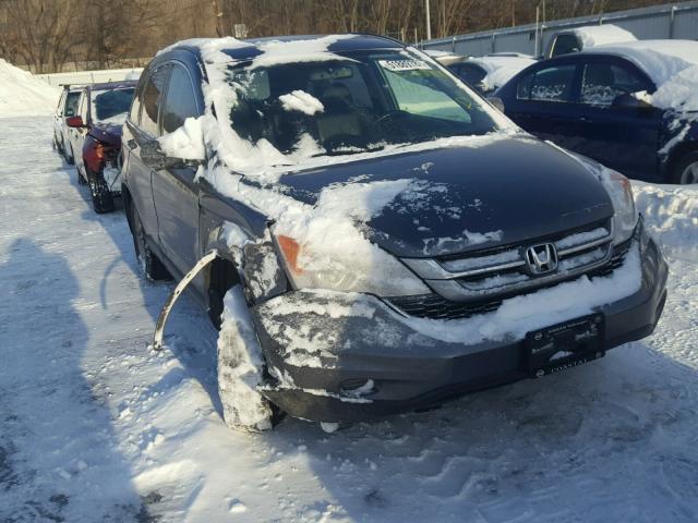 JHLRE4H78BC035908 - 2011 HONDA CR-V EXL GRAY photo 1