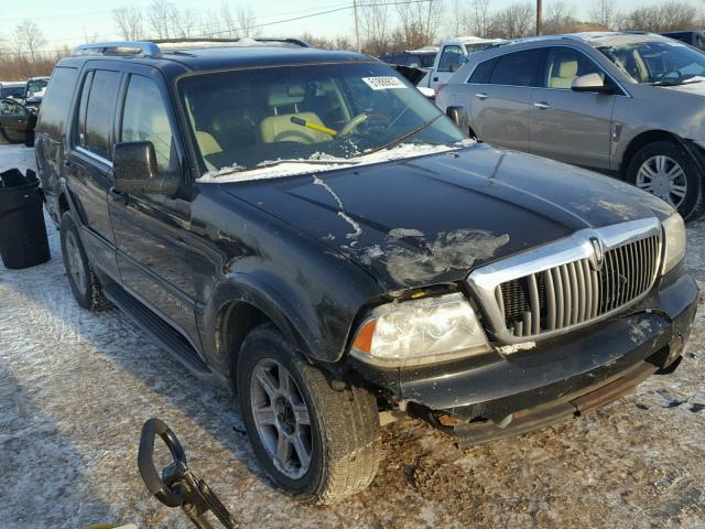 5LMEU78H43ZJ25623 - 2003 LINCOLN AVIATOR BLACK photo 1