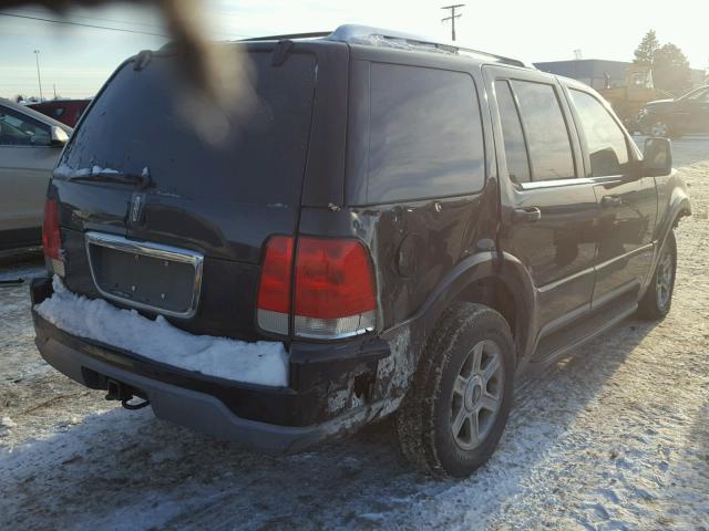 5LMEU78H43ZJ25623 - 2003 LINCOLN AVIATOR BLACK photo 4