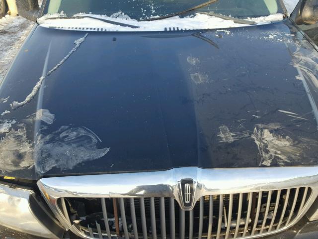 5LMEU78H43ZJ25623 - 2003 LINCOLN AVIATOR BLACK photo 7