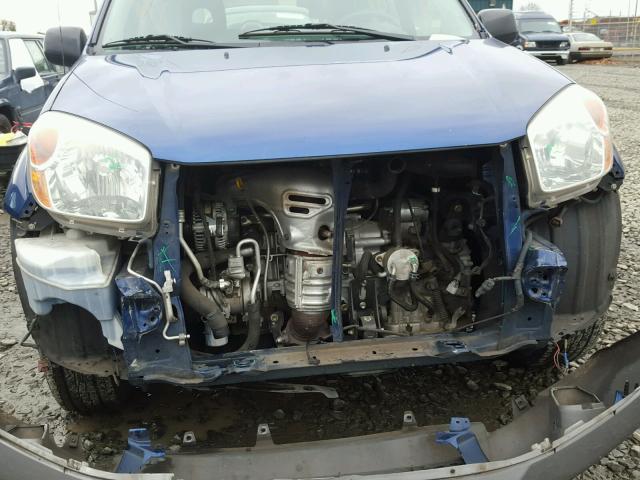 JTEGD20V150075061 - 2005 TOYOTA RAV4 BLUE photo 9