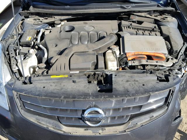 1N4CL2AP0AC114582 - 2010 NISSAN ALTIMA HYB GRAY photo 7